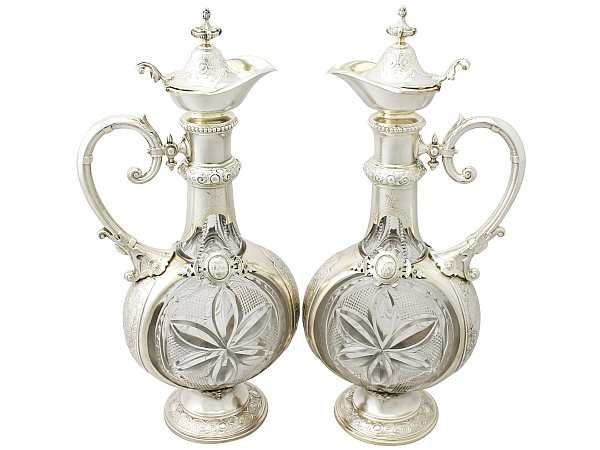 Glass Claret Jugs