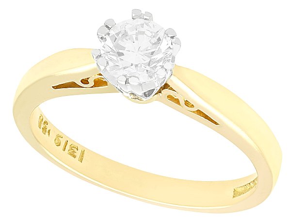 Yellow Gold Vintage Engagement Ring