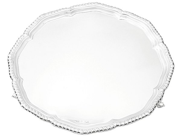 Vintage Silver Salver