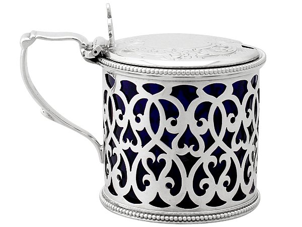 Silver Mustard Pot