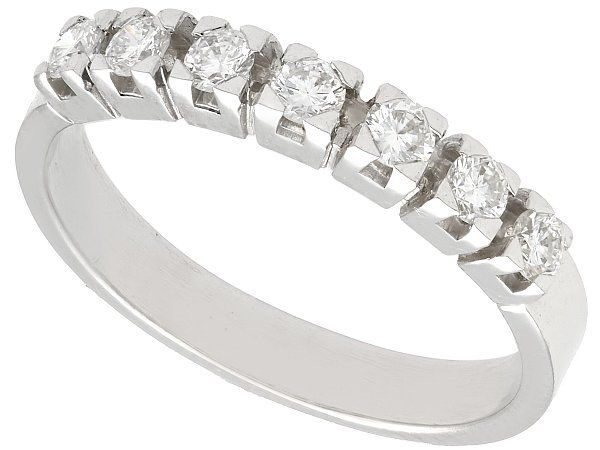 Seven Stone Diamond Eternity Ring
