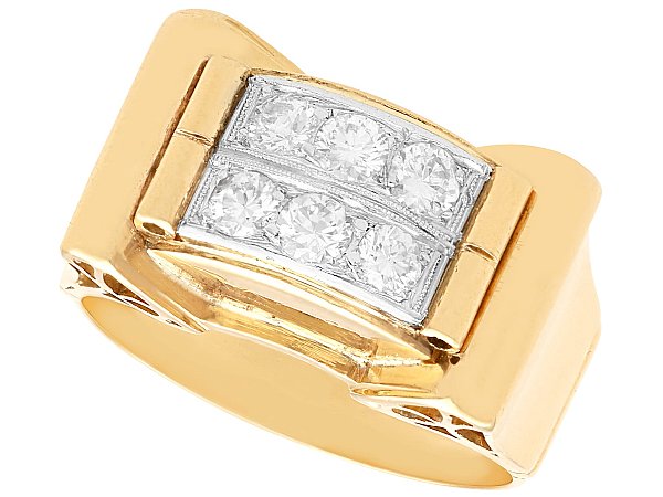 Gold & Diamond Dress Ring