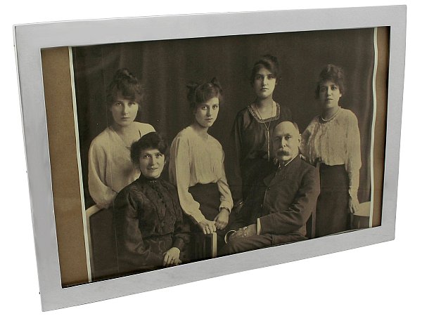 Large Silver Photo Frame