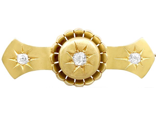 Victorian Star Brooch