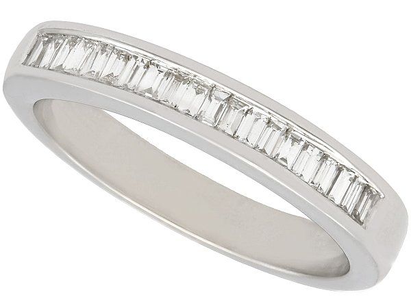 Baguette Cut Eternity Ring