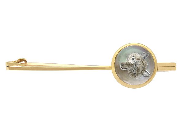 Antique Fox Brooch