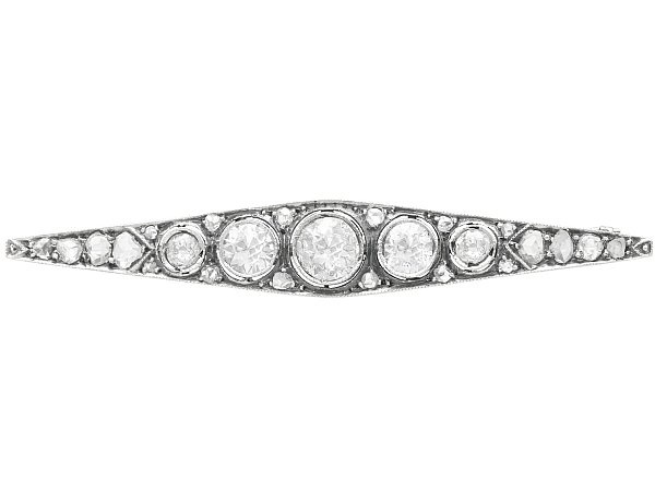 Antique Victorian Bar Brooch