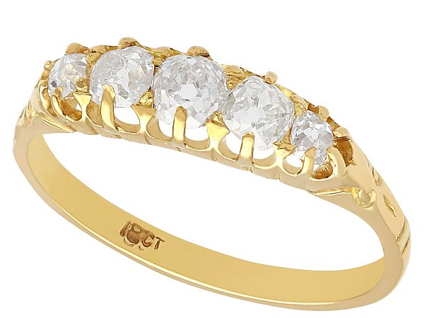 Antique Diamond Five Stone Ring