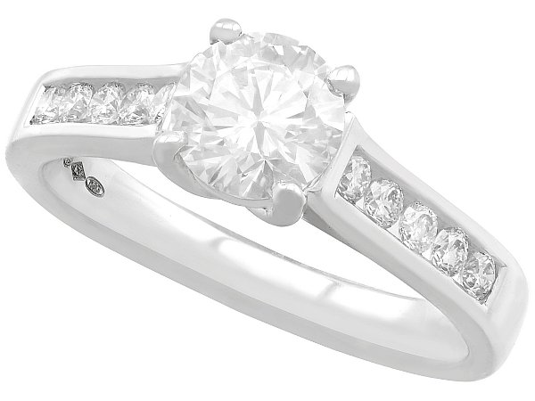 Round Cut Diamond Solitaire Ring