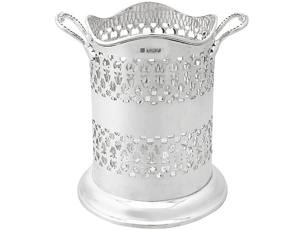 Silver Bottle Coaster