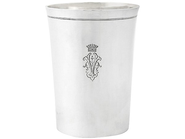 Austro-Hungarian Silver Beaker