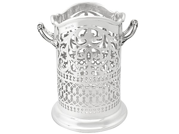 Solid Silver Bottle Coaster