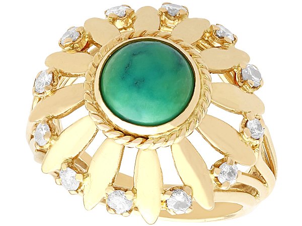 vintage turquoise ring