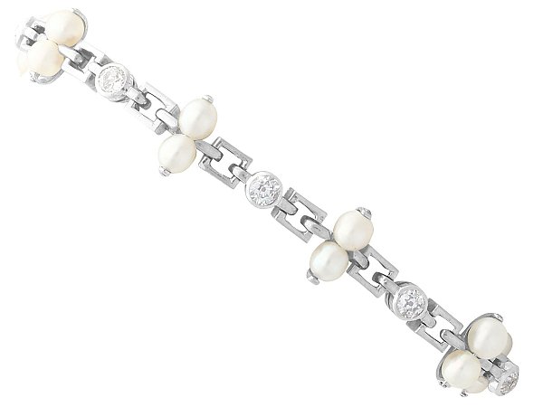 Pearl Diamond Bracelet