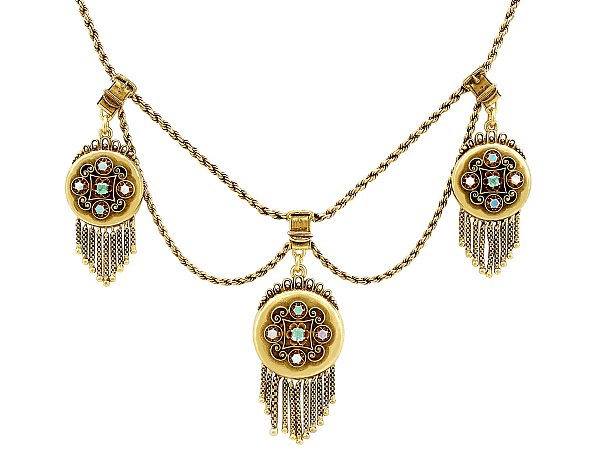Three Locket Necklace