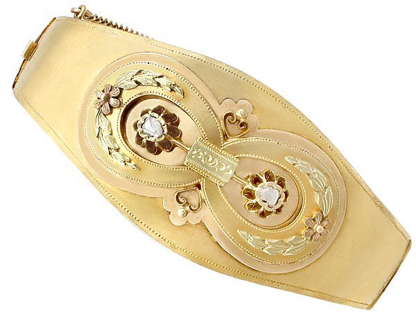 Antique Diamond Bangle