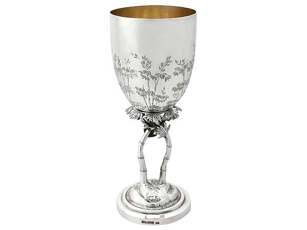 Silver Wine Goblet