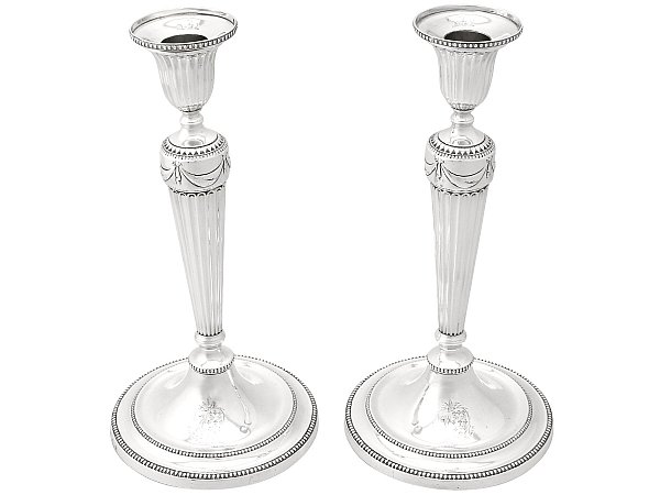 Antique Georgian candlesticks