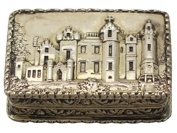 Antique Silver Vinaigrette