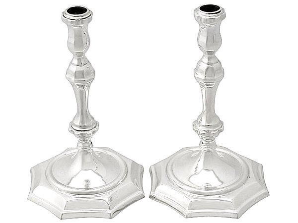 Silver Tapersticks