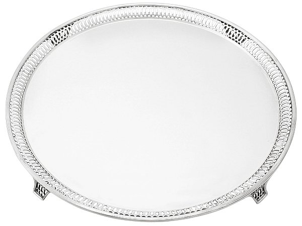 Antique Sterling Silver Salver