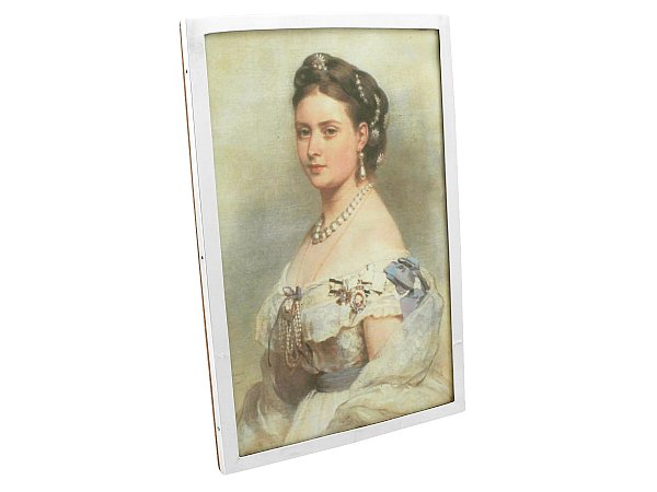 Planished Silver Photo Frame
