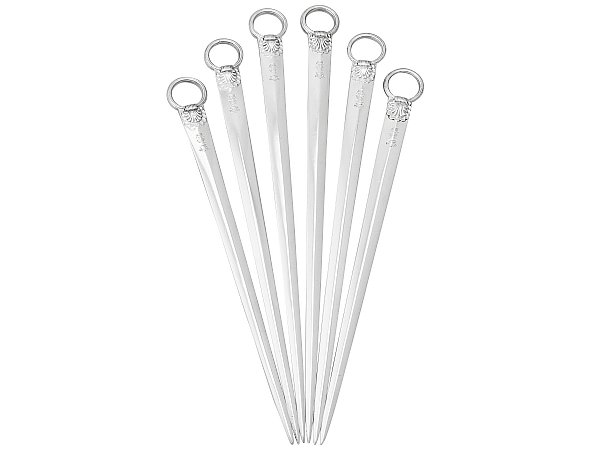 Silver Meat Skewers
