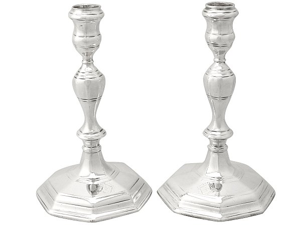 Queen Anne Candlesticks
