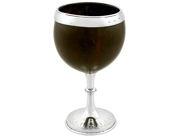 Antique Coconut Cup