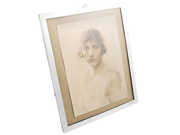 sterling silver photo frame 12 x 10