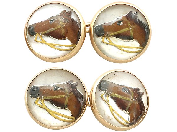 Horse Head Cufflinks