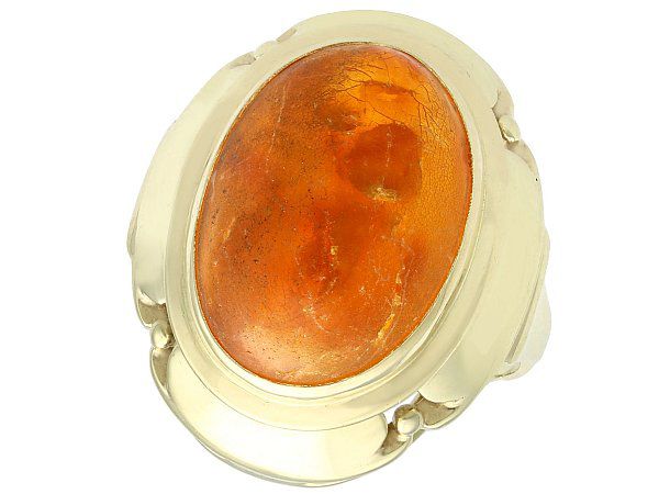 Vintage Amber Ring
