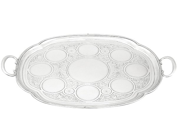 Russian Silver Tray