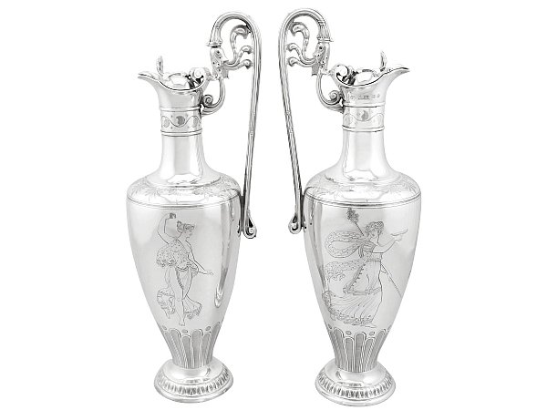 Victorian Silver Jugs