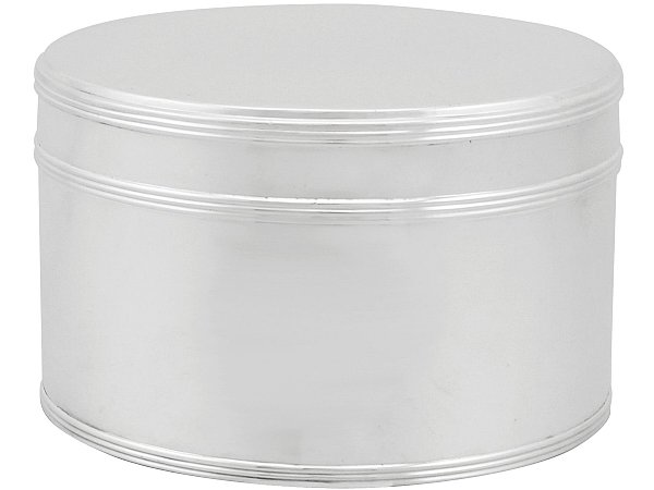 Dutch Silver Biscuit Box