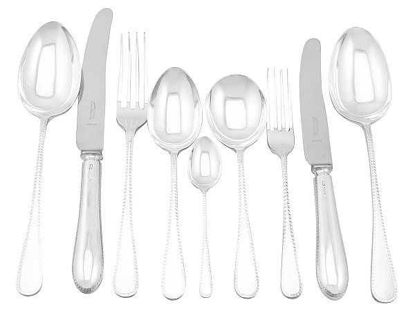 Flatware Set for 6 in Sterling Silver