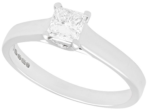Princess Cut Solitaire Ring