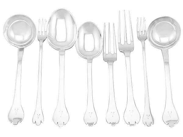 Silver Flatware Service