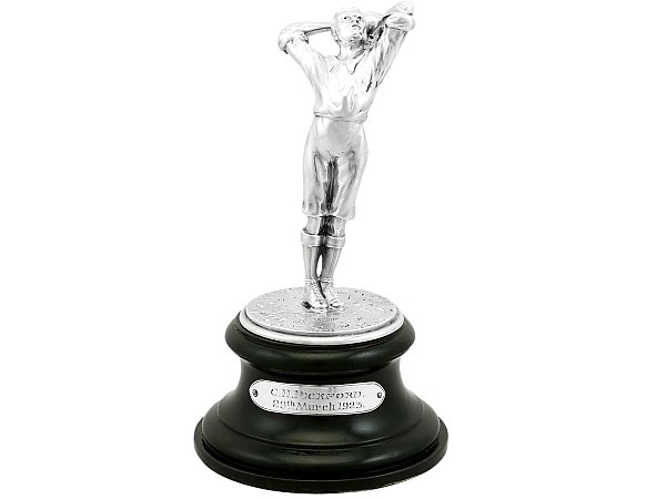 Antique Football Trophy