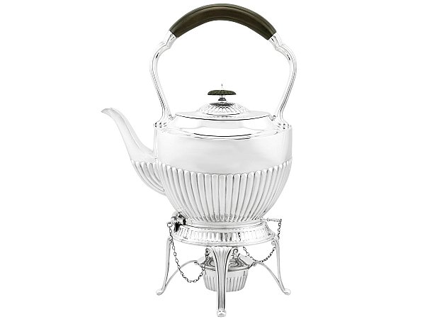 Edwardian Silver Spirit Kettle 