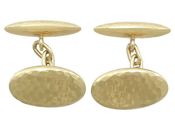 antique gold cufflinks 