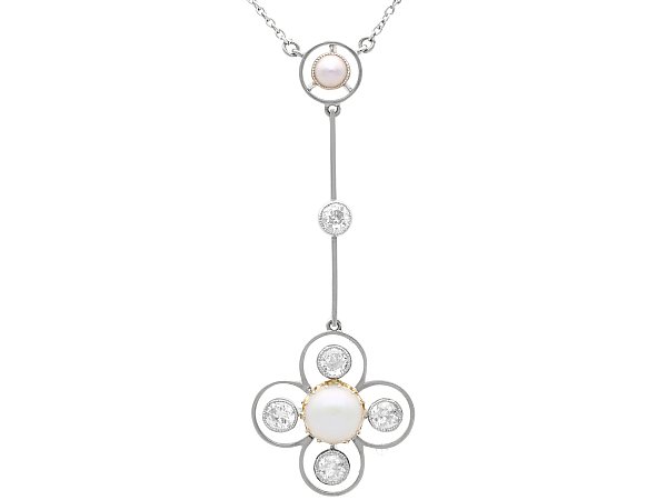 Victorian Pearl Necklace