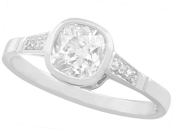 Antique Old European Cut Diamond Engagement Ring