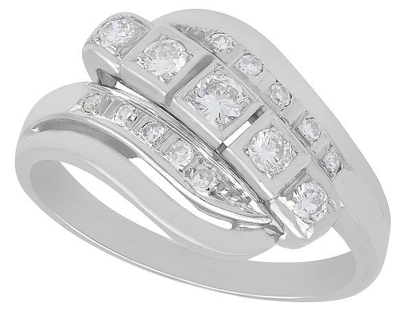 1950s Diamond Dress Ring