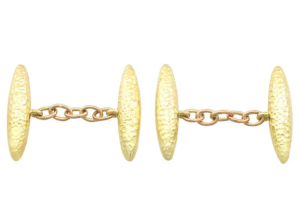 Antique 18ct Yellow Gold Cufflinks