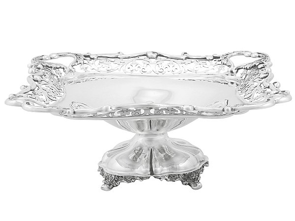 Antique Silver Serving Dish