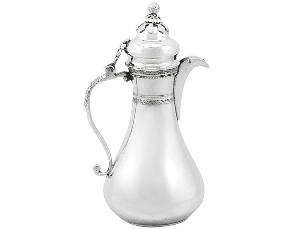 Antique Silver Coffee Jug