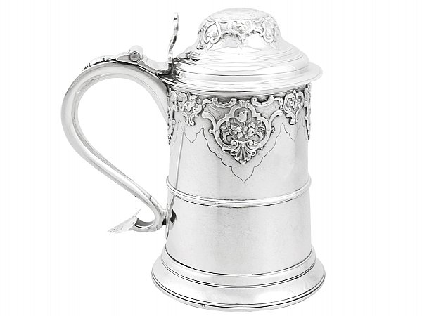 Sterling Silver Beer Tankard