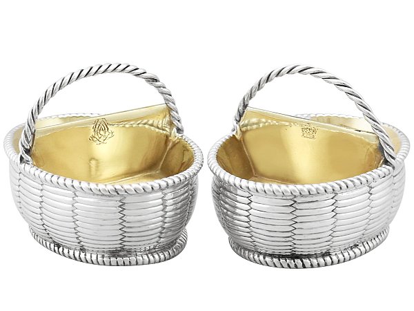 Georgian Silver Salts