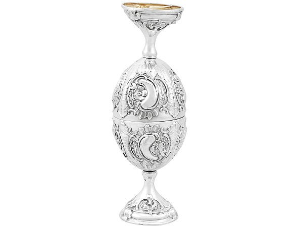 antique egg cups